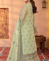 Flossie Pastel Green Chiffon Suit- Pakistani Designer Chiffon Suit