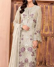 Flossie Light Turquoise Chiffon Suit