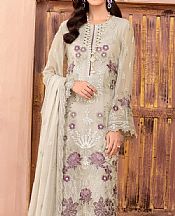 Flossie Light Turquoise Chiffon Suit- Pakistani Designer Chiffon Suit