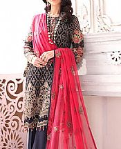 Flossie Blue Chiffon Suit- Pakistani Chiffon Dress