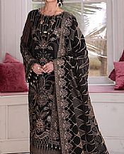 Flossie Black Chiffon Suit- Pakistani Chiffon Dress