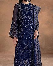 Flossie Blue Chiffon Suit- Pakistani Chiffon Dress