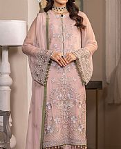 Flossie Oriental Pink Chiffon Suit- Pakistani Designer Chiffon Suit