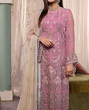 Flossie Muted Pink Chiffon Suit- Pakistani Designer Chiffon Suit