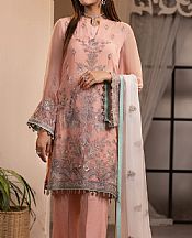 Flossie Oriental Pink Chiffon Suit- Pakistani Designer Chiffon Suit