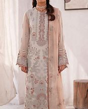 Off-white Chiffon Suit