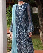 Flossie Pickled Bluewood Chiffon Suit- Pakistani Chiffon Dress