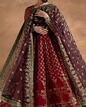 Red Organza Suit