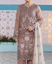 Flossie Tea Pink Chiffon Suit- Pakistani Designer Chiffon Suit