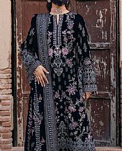 Dark Blue Velvet Suit