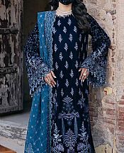 Navy Velvet Suit