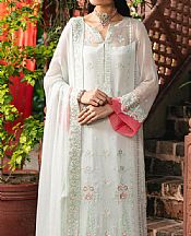Freesia Off White Chiffon Suit- Pakistani Designer Chiffon Suit
