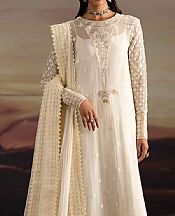 Freesia Off-white Chiffon Suit- Pakistani Chiffon Dress