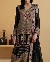 Freesia Black Chiffon Suit- Pakistani Chiffon Dress