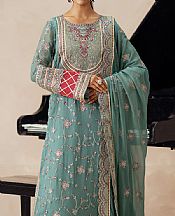 Freesia Summer Green Chiffon Suit- Pakistani Chiffon Dress