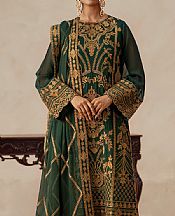 Freesia Green Chiffon Suit- Pakistani Designer Chiffon Suit
