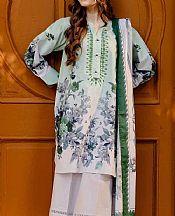 Gul Ahmed Mint Green Lawn Suit- Pakistani Designer Lawn Suits