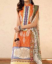 Gul Ahmed Multicolor Lawn Suit- Pakistani Lawn Dress