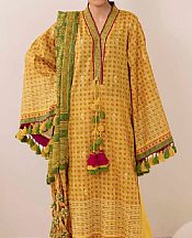 Sand Gold Lawn Suit