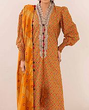 Mustard Lawn Suit