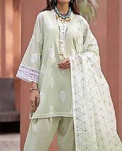 Gul Ahmed Pistachio Green Lawn Suit- Pakistani Lawn Dress