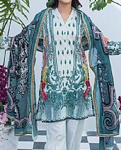 Gul Ahmed Off-white Lawn Suit (2 Pcs)- Pakistani Lawn Dress