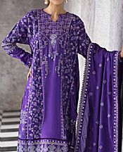 Gul Ahmed Persian Indigo Pashmina Suit- Pakistani Winter Clothing