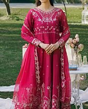Garnet Hot Pink Lawn Suit- Pakistani Lawn Dress