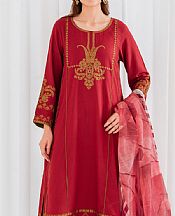 Garnet Narmeen- Pakistani Chiffon Dress