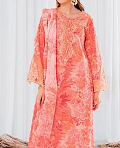 Garnet Nawal- Pakistani Designer Chiffon Suit