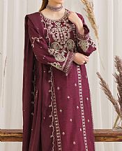 Garnet Charlene- Pakistani Chiffon Dress