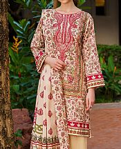 Garnet Shahnum- Pakistani Chiffon Dress
