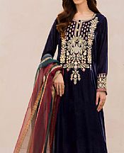 Garnet Mahira- Pakistani Designer Chiffon Suit