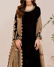 Garnet Shumaima- Pakistani Chiffon Dress