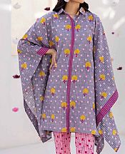 Gul Ahmed Lavender Cambric Suit- Pakistani Winter Dress