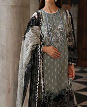 Grey Lawn Suit- Pakistani Designer Lawn Dress