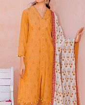 Orange Lawn Suit- Pakistani Lawn Dress