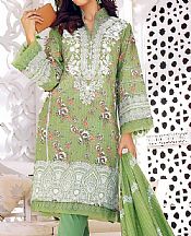Pastel Green Lawn Suit- Pakistani Designer Lawn Dress