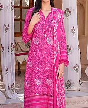 Shocking Pink Lawn Suit- Pakistani Designer Lawn Dress