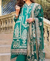 Emerald Green Lawn Suit- Pakistani Lawn Dress