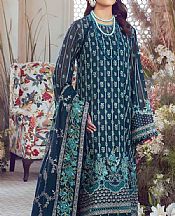 Teal Blue Swiss Voile Suit- Pakistani Lawn Dress
