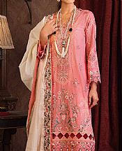 Salmon Pink Lawn Suit- Pakistani Lawn Dress