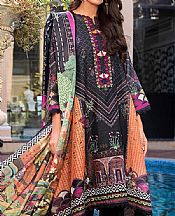 Gul Ahmed Black Cotton Suit- Pakistani Lawn Dress