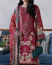 Light Burgundy Lawn Suit