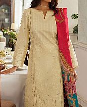 Gulaal Ivory Lawn Suit- Pakistani Lawn Dress
