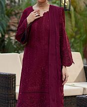 Gulaal Wine Berry Lawn Suit- Pakistani Lawn Dress