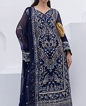 Gulaal Blue Chiffon Suit- Pakistani Chiffon Dress