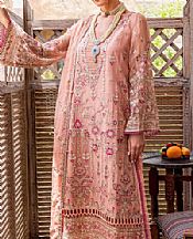 Tea Pink Chiffon Suit- Pakistani Designer Chiffon Suit