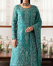 Light Sea Green Chiffon Suit