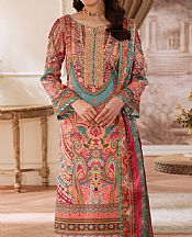 Gulaal Multi Silk Suit- Pakistani Designer Chiffon Suit